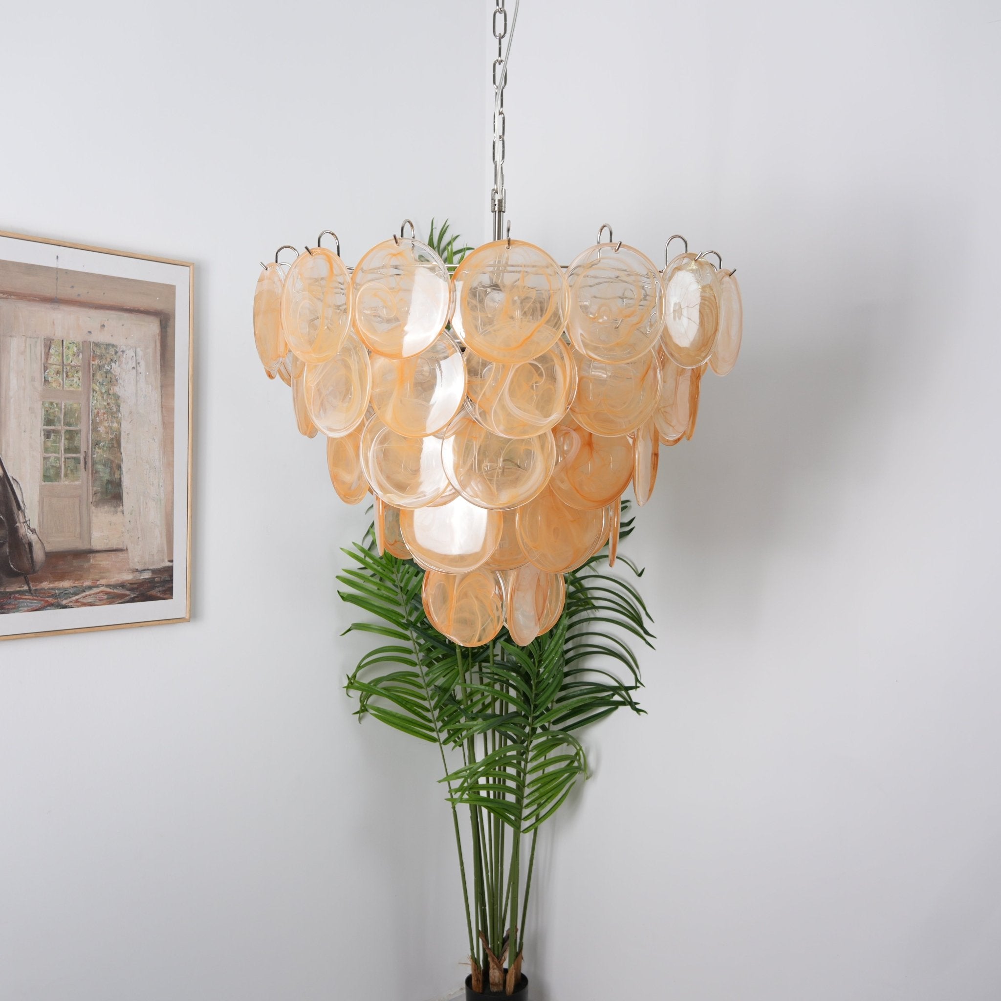 orange-murano-disc-chandelier-anzaz--11
