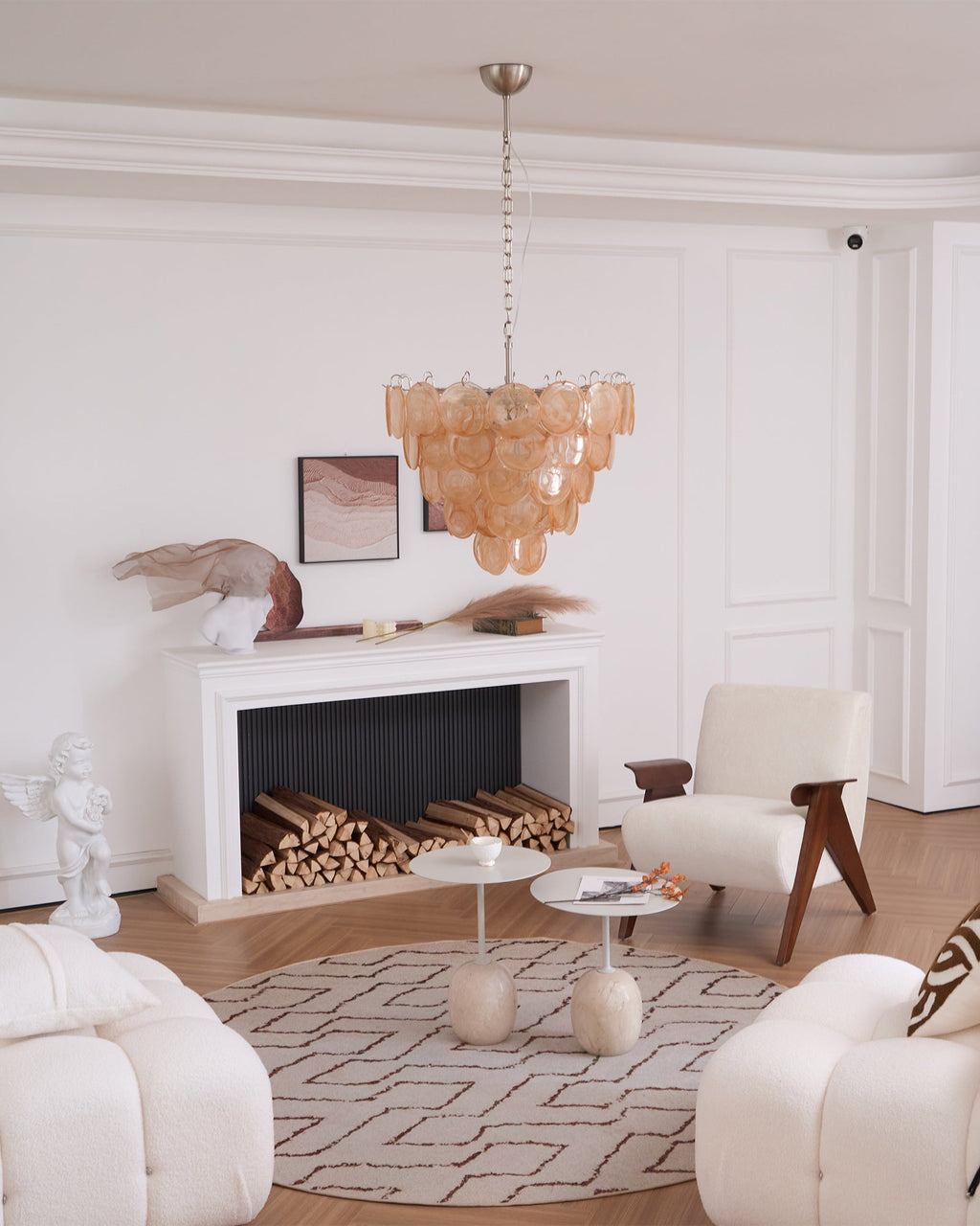 orange-murano-disc-chandelier-anzaz--33