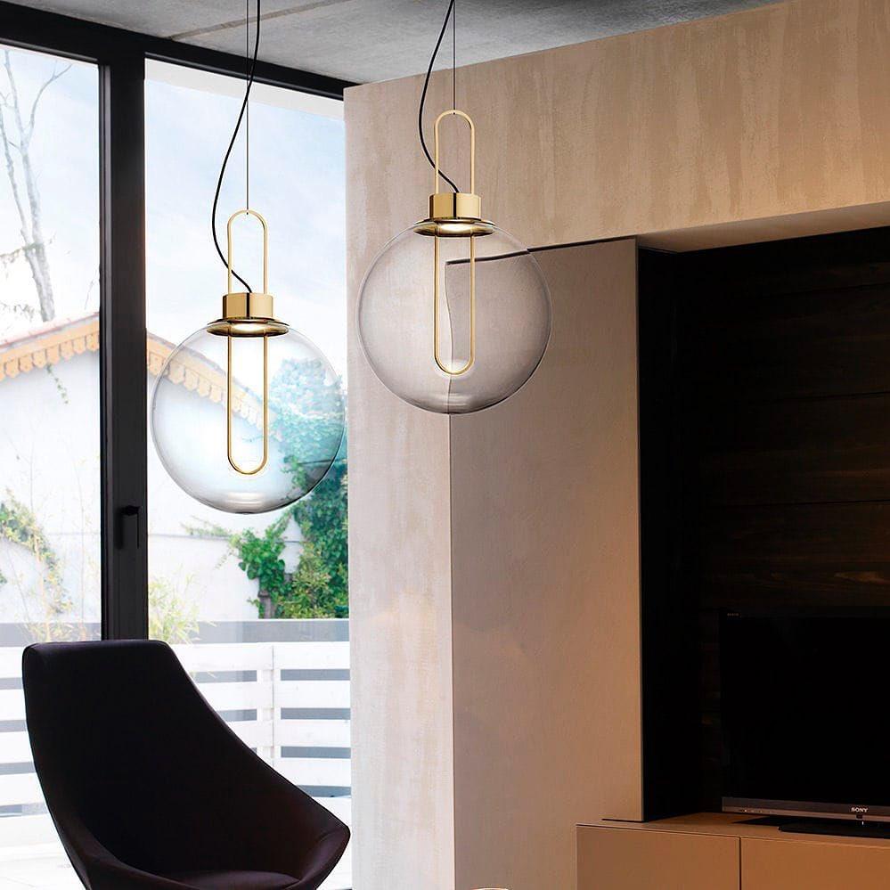 orb-pendant-lamp-anzaz-Rose Gold+Clear glass-4