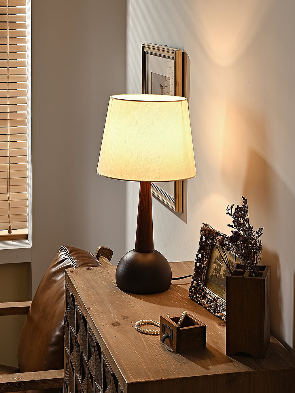 orben-wood-table-lamp-anzaz-Walnut color & White-4