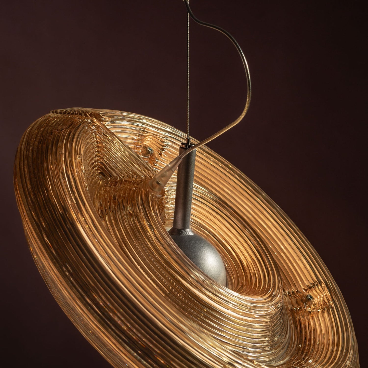 orbis-ripple-pendant-lamp-anzaz-Chrome & Clear-3