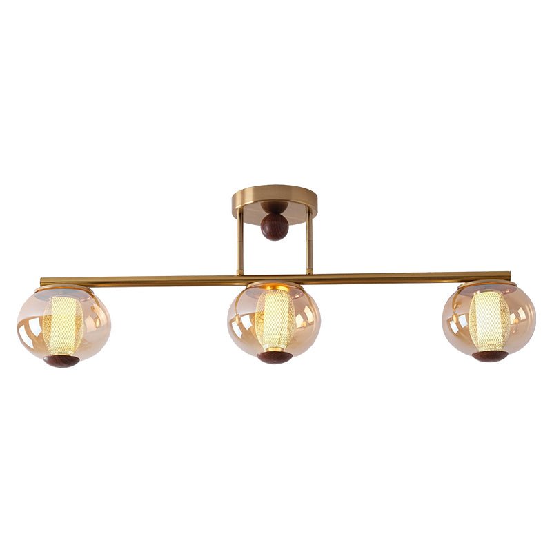orbis-quartet-ceiling-lamp-anzaz-Walnut Wood & Gold-7