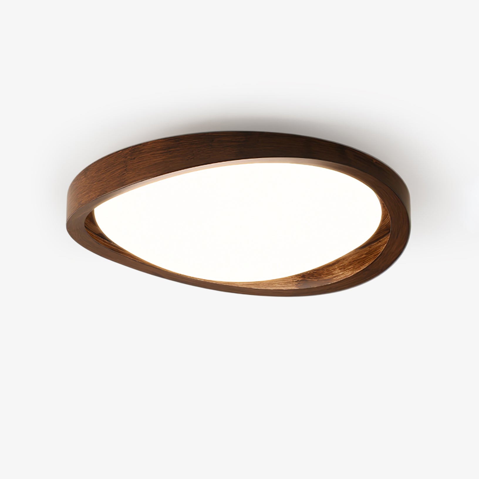 walnut-curved-edge-ceiling-light-anzaz-Model A: Walnut Wood Grain Hydrographics-1