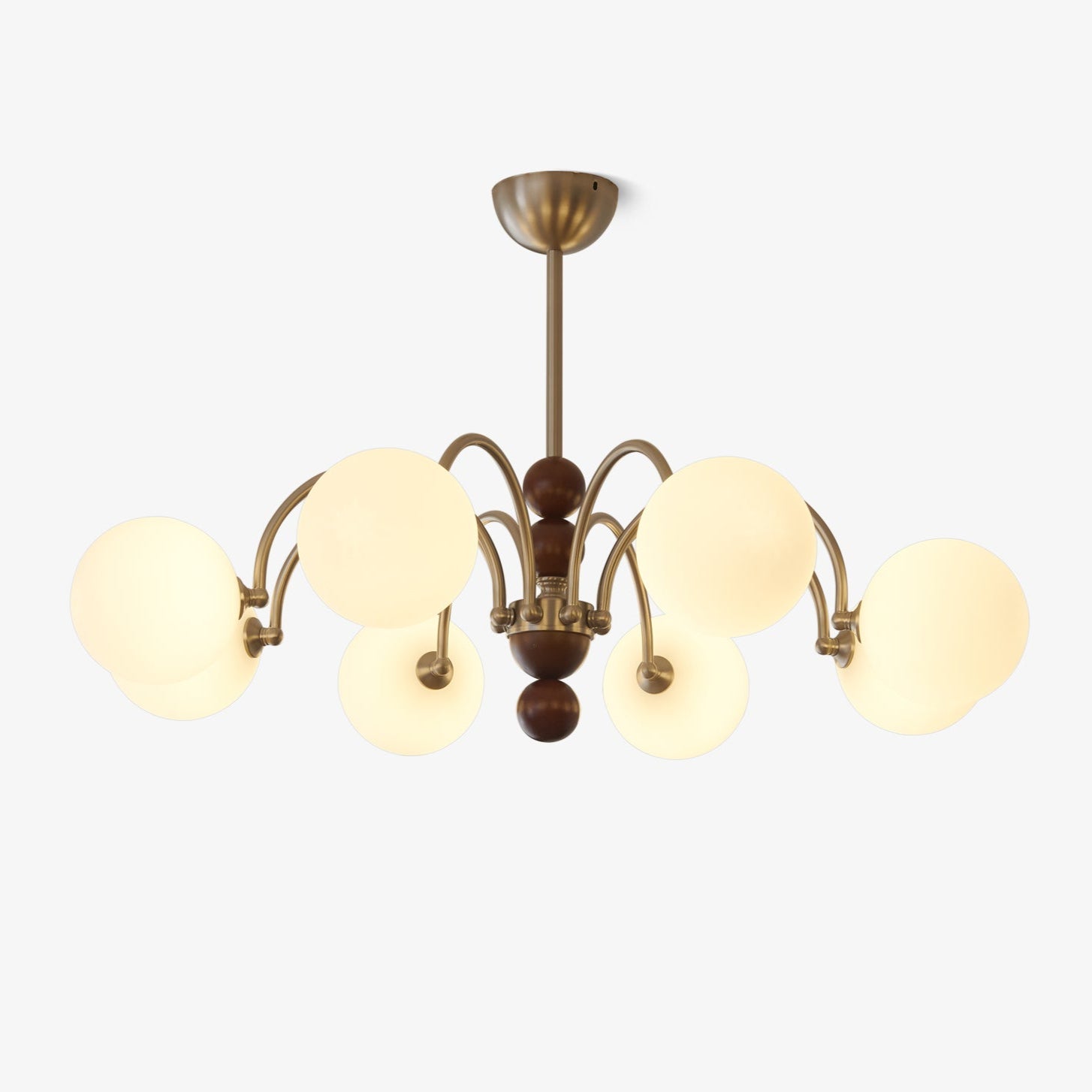 orbital-curve-chandelier-anzaz-Walnut color & Nickel-1