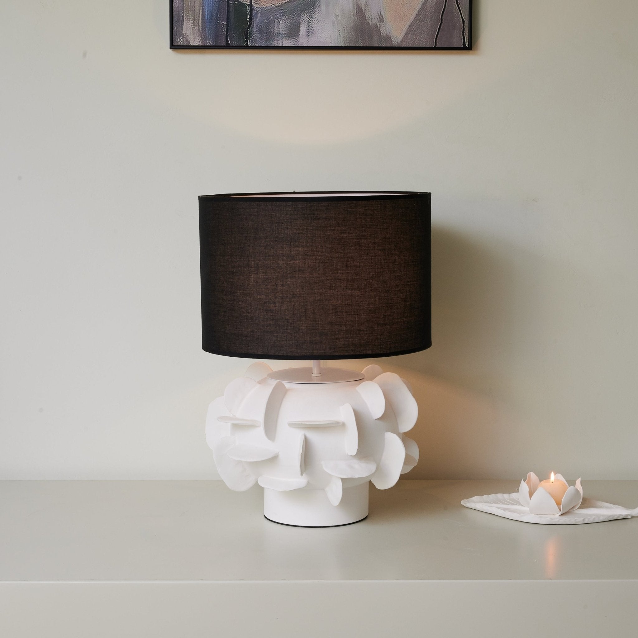 orbitale-ceramic-table-lamp-anzaz-Black & White-2