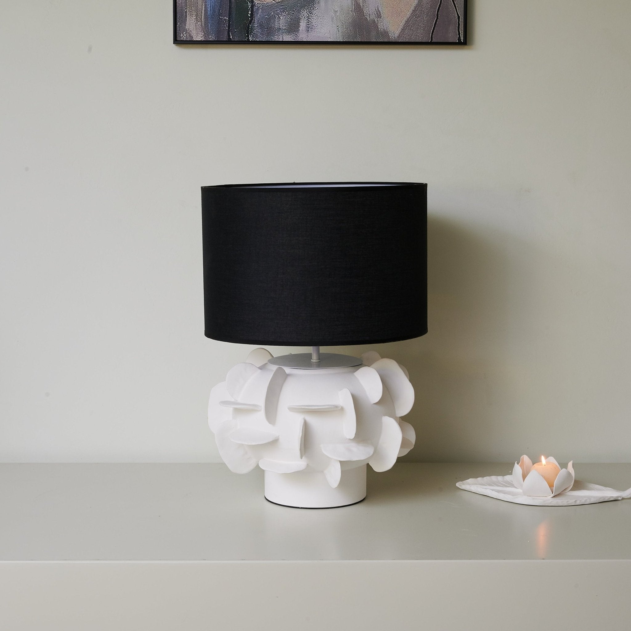 orbitale-ceramic-table-lamp-anzaz-Black & White-3