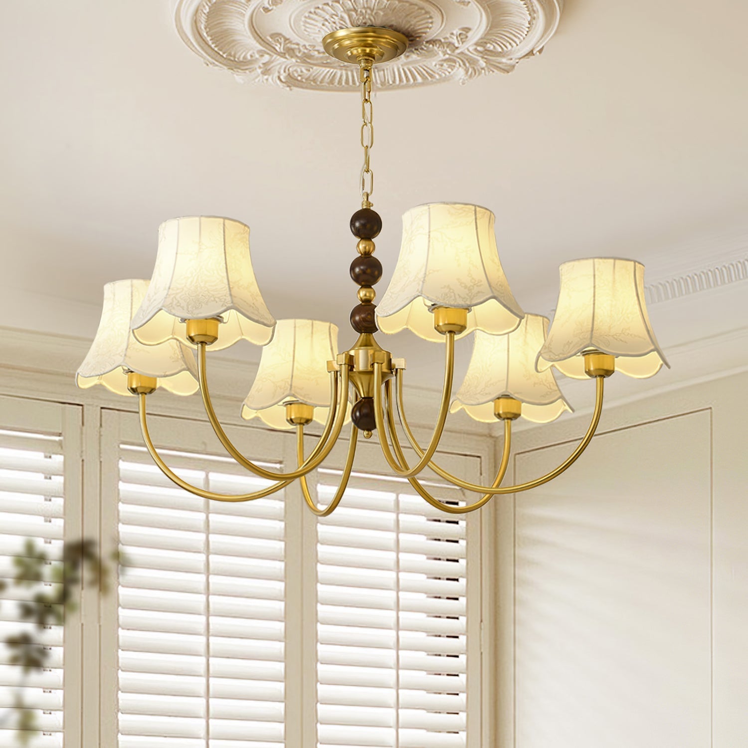 orchid-fabric-chandelier-anzaz-Gold & White-2