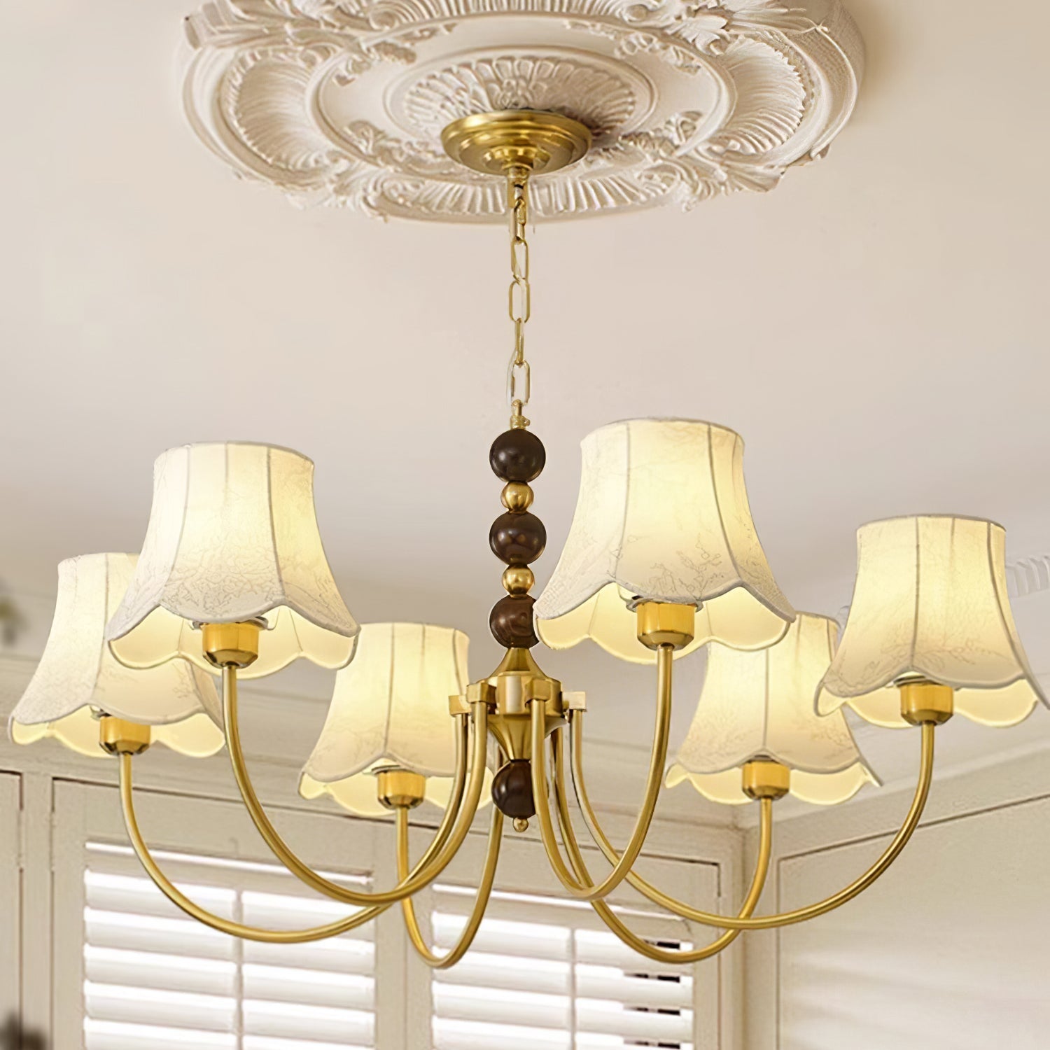 orchid-fabric-chandelier-anzaz-Gold & White-3