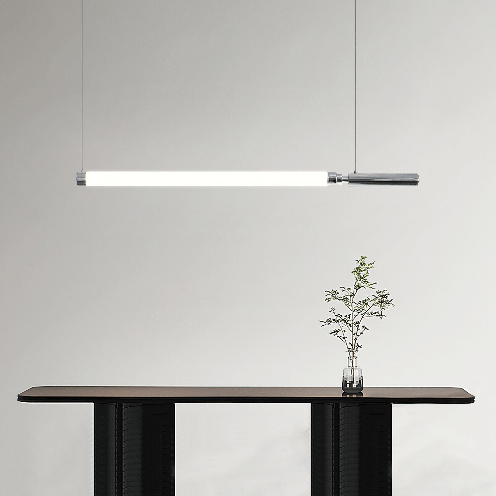 organic-glass-pendant-light-anzaz-Nickel & White-2