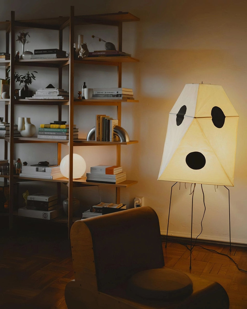 origami-lantern-floor-lamp-anzaz-Black & White-3