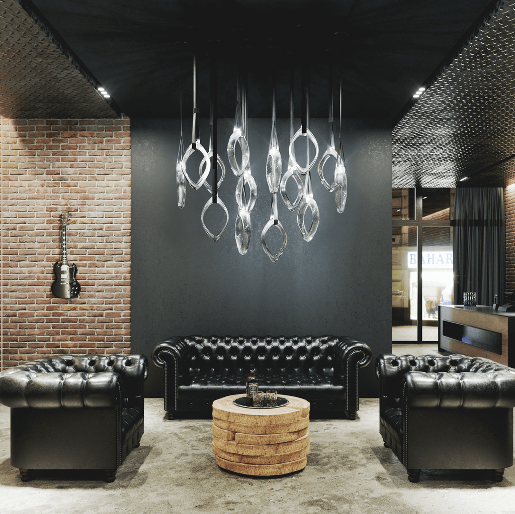origin-chandelier-anzaz-Black & Clear-2