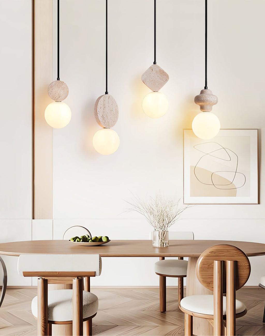 orla-series-pendant-lamp-anzaz-Yellow Travertine & White-2