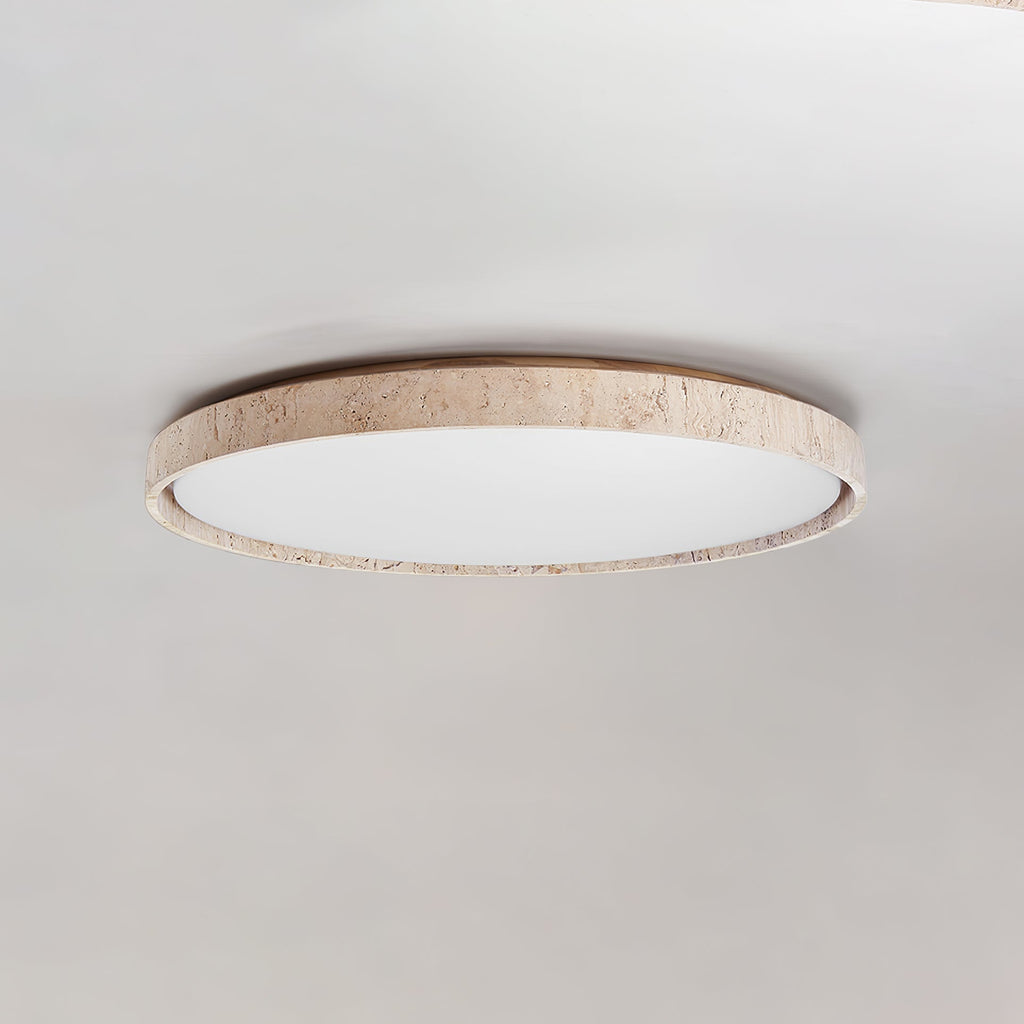 oro-circle-ceiling-light-anzaz-Walnut Color & Yellow Travertine-6