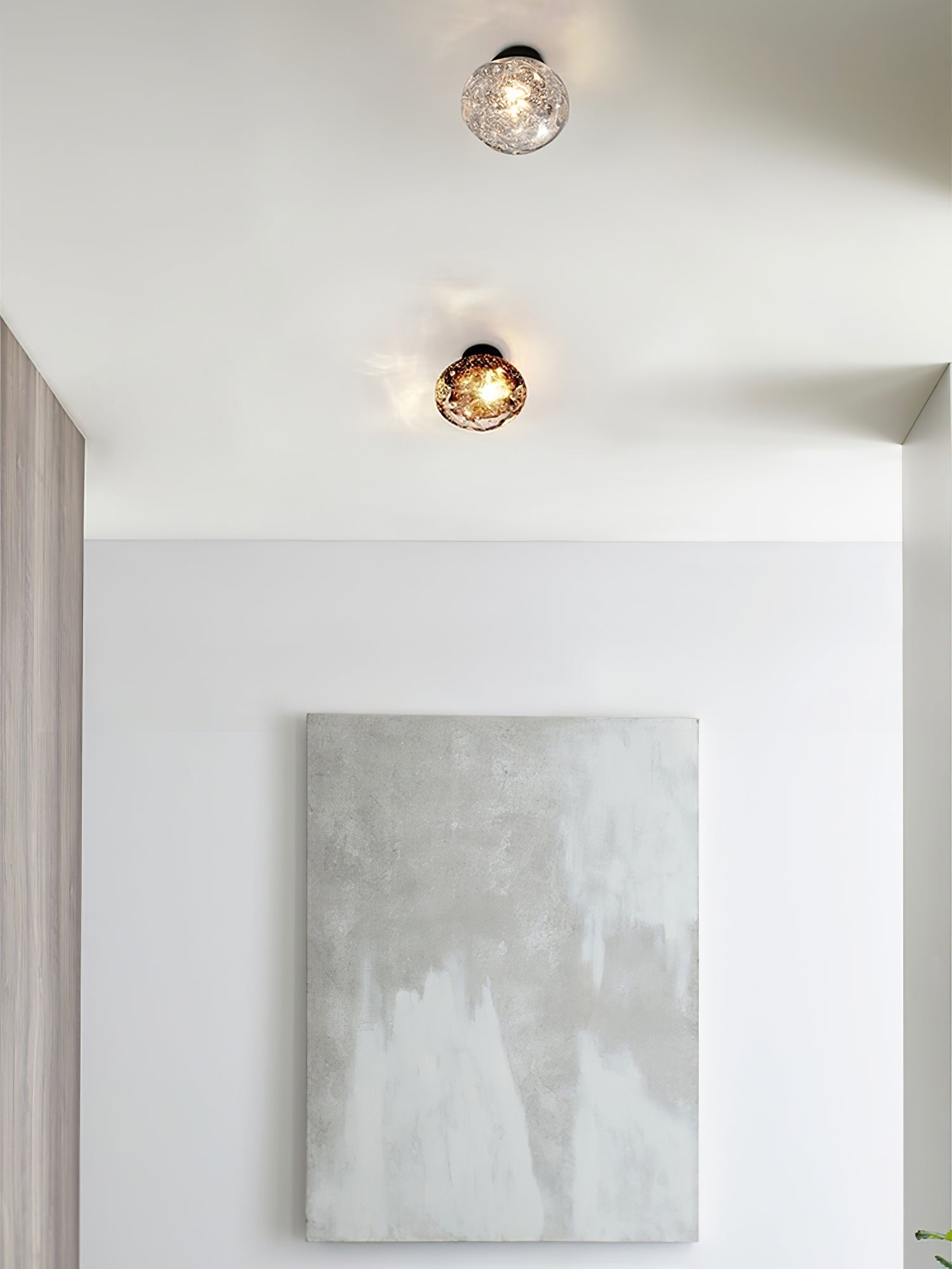 orrin-molten-glass-wall-light-anzaz-Brown & Brushed bronze-3