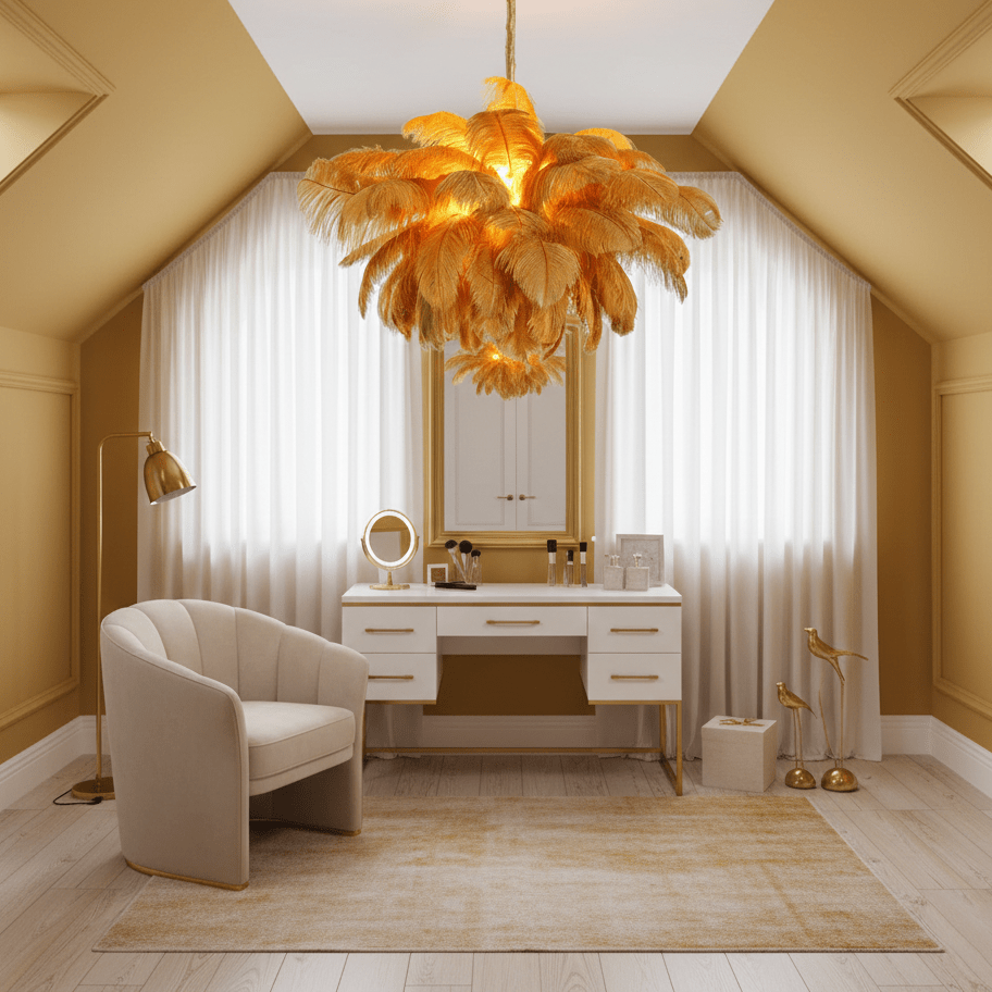 ostrich-feather-pendant-lamp-anzaz-Polished brass-10