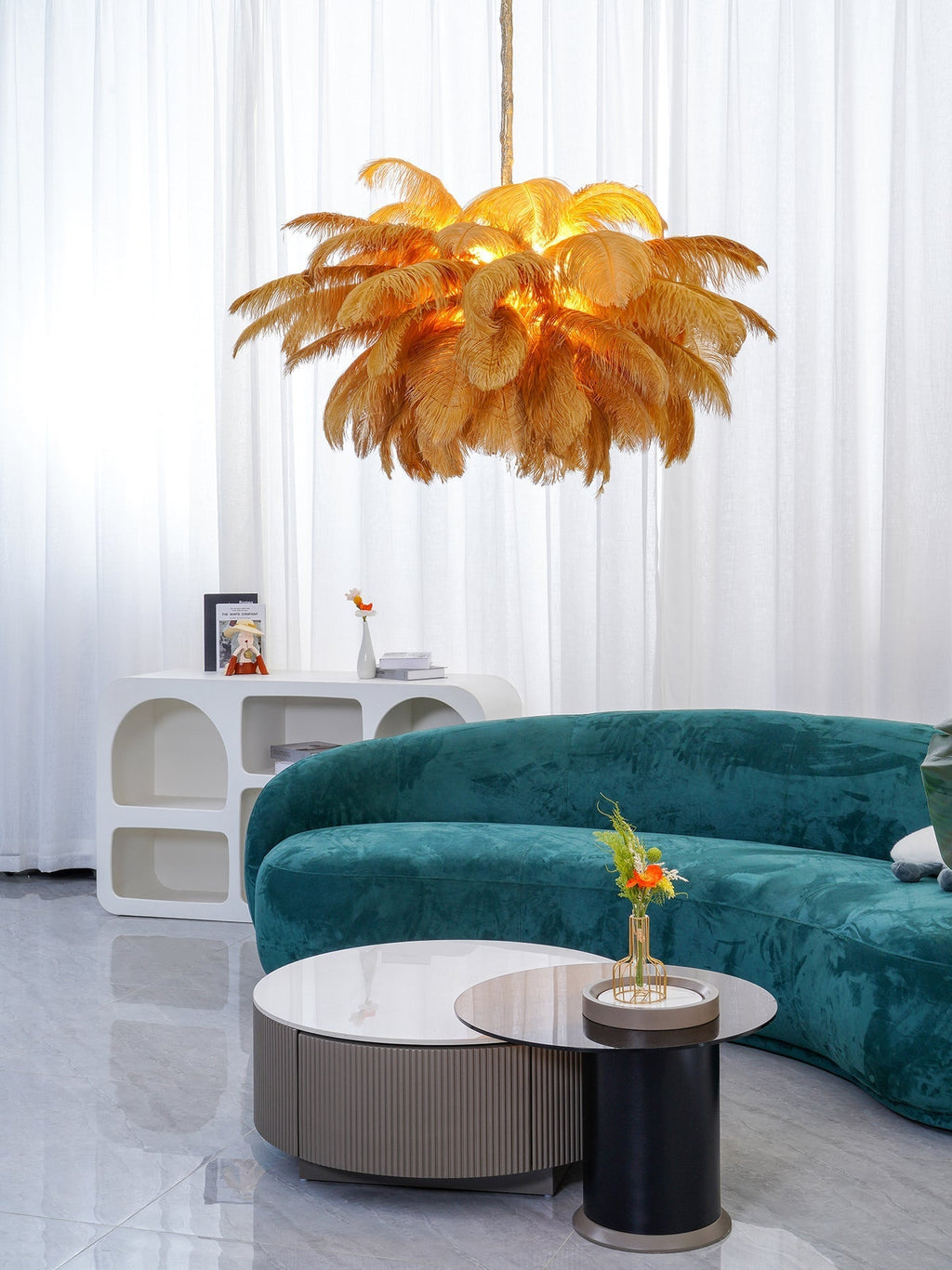 ostrich-feather-pendant-lamp-anzaz-Polished brass-27