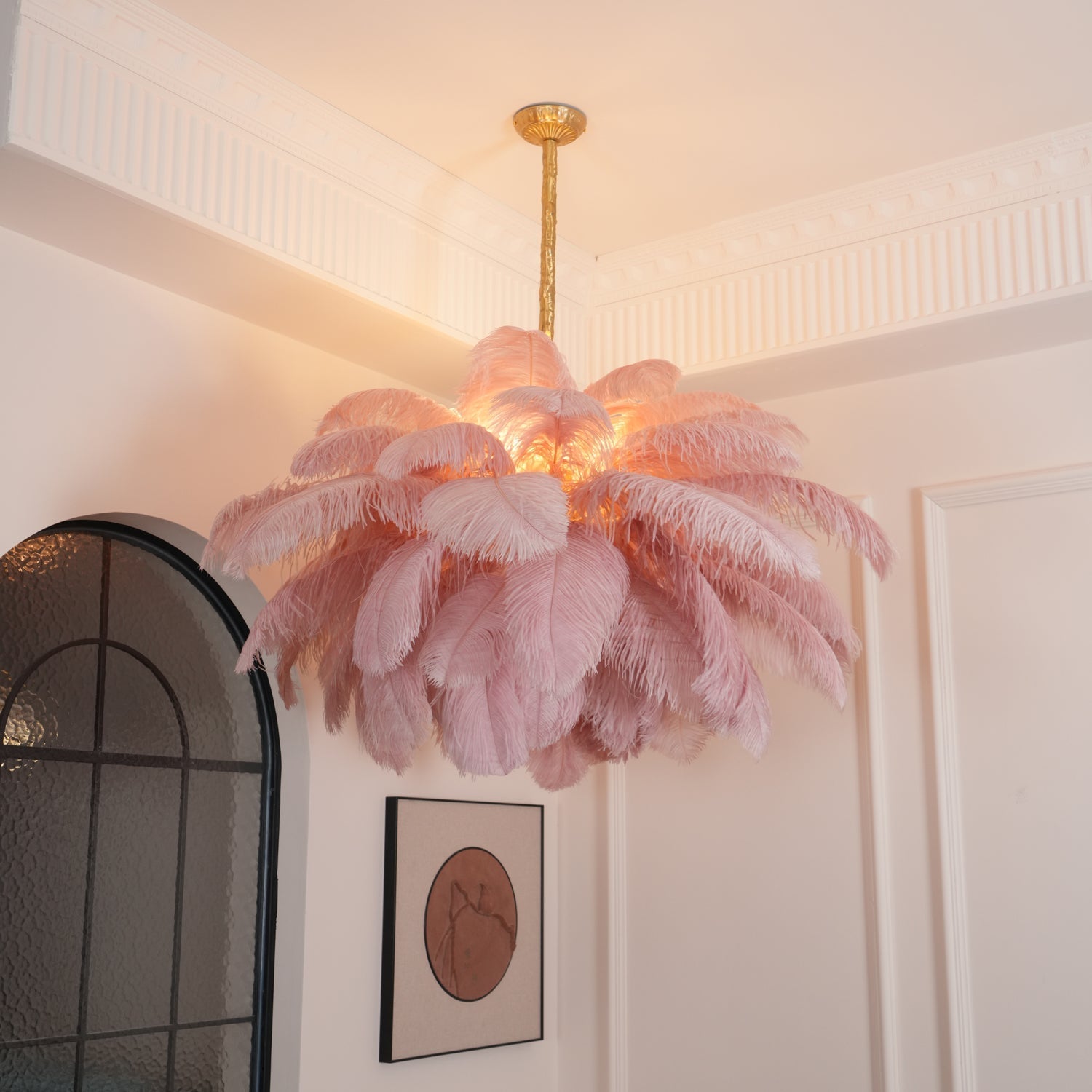 ostrich-feather-pendant-lamp-anzaz-Polished brass-11