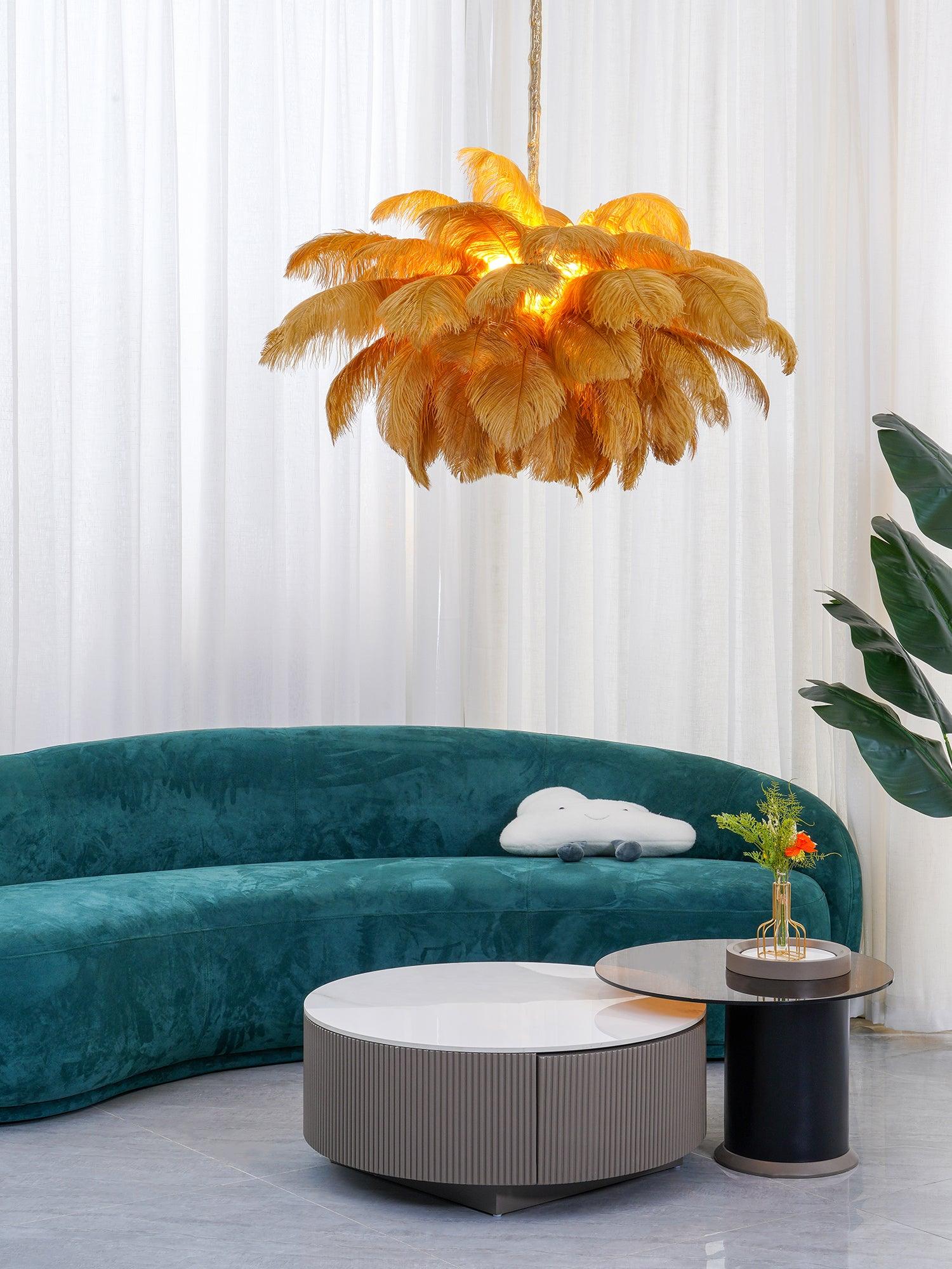 ostrich-feather-pendant-lamp-anzaz-Polished brass-26