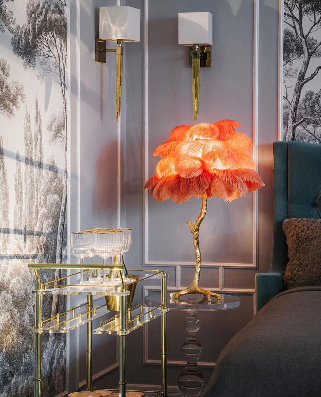 ostrich-feather-table-lamp-anzaz-Peacock green-37