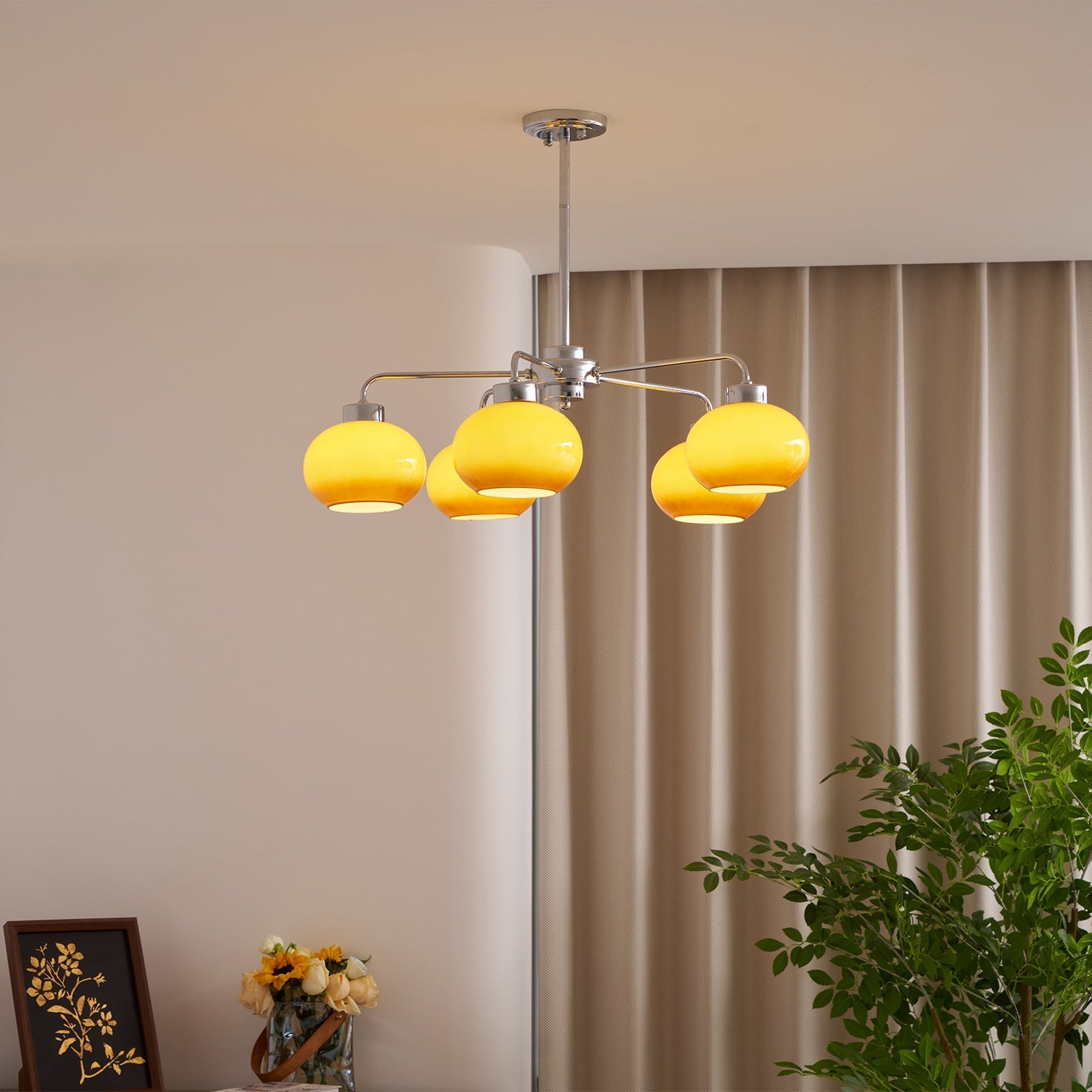 oval-persimmon-chandelier-anzaz-Chrome+White-6