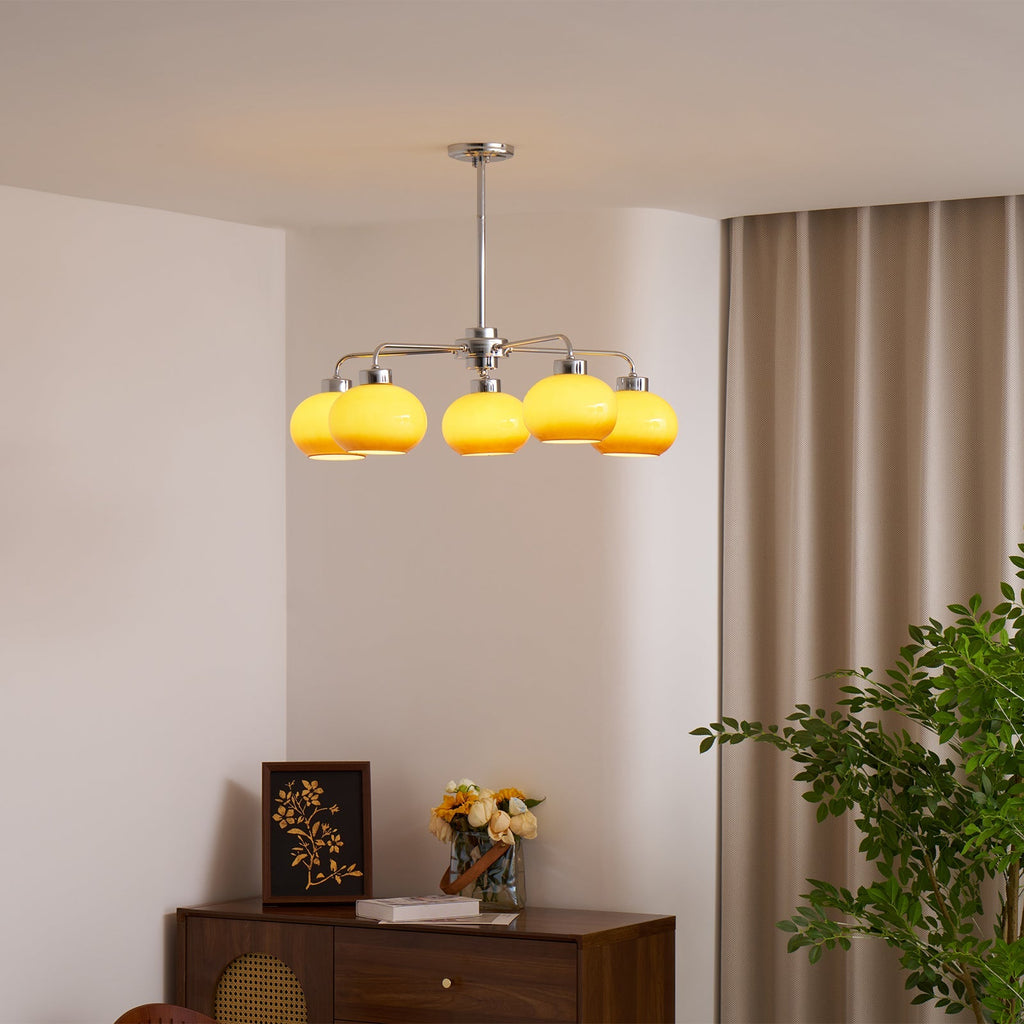 oval-persimmon-chandelier-anzaz-Chrome+White-4