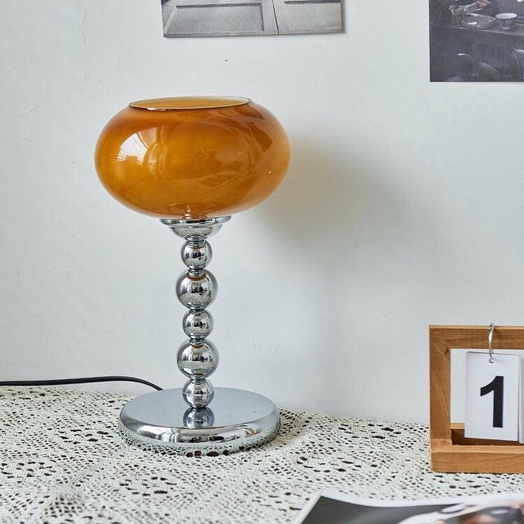 oval-persimmon-table-light-anzaz-Chrome+Dark orange-3