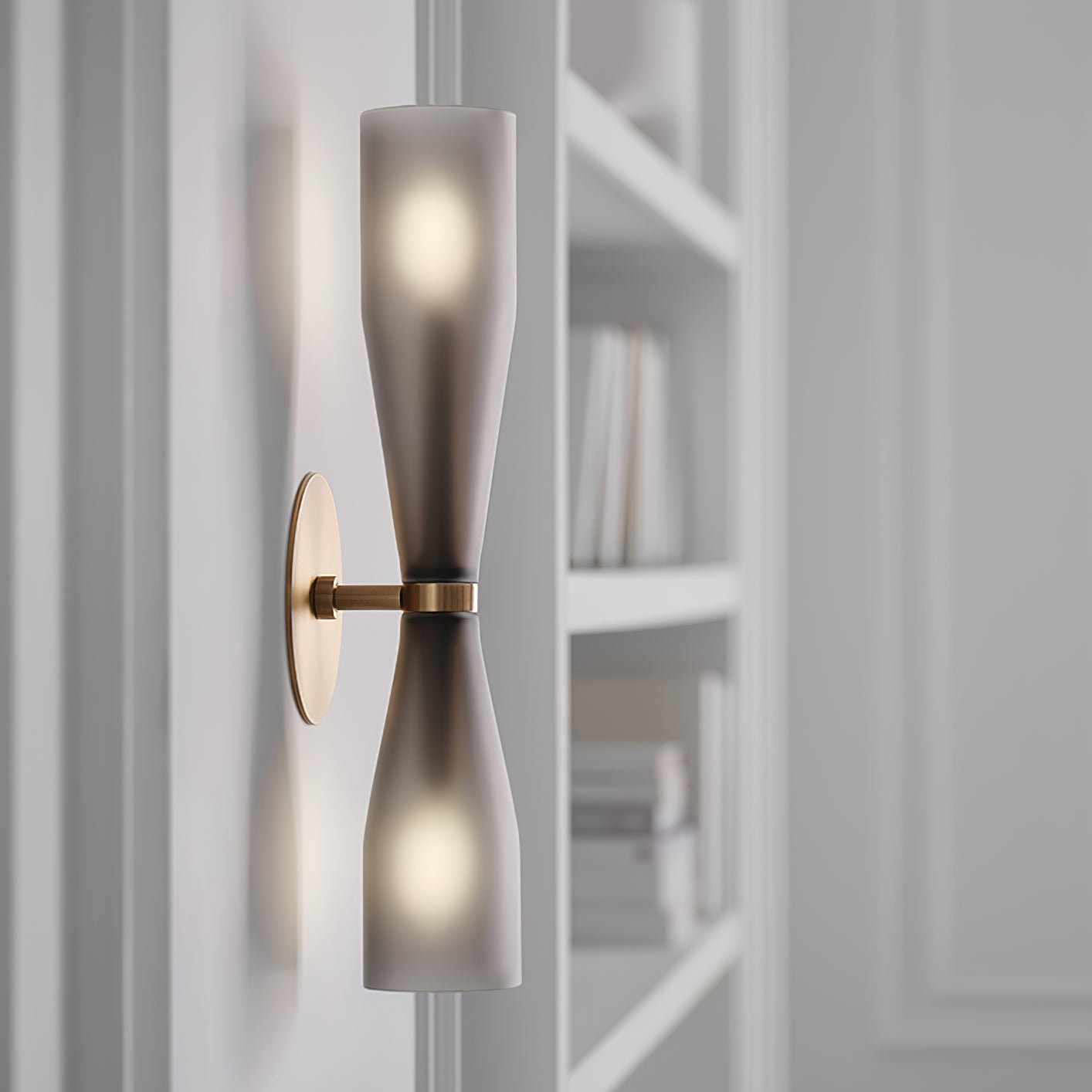 ovalo-duo-wall-light-anzaz-Gold & White-2