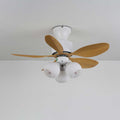 palm-bliss-ceiling-fan-light-anzaz-Walnut Color & Beige-3