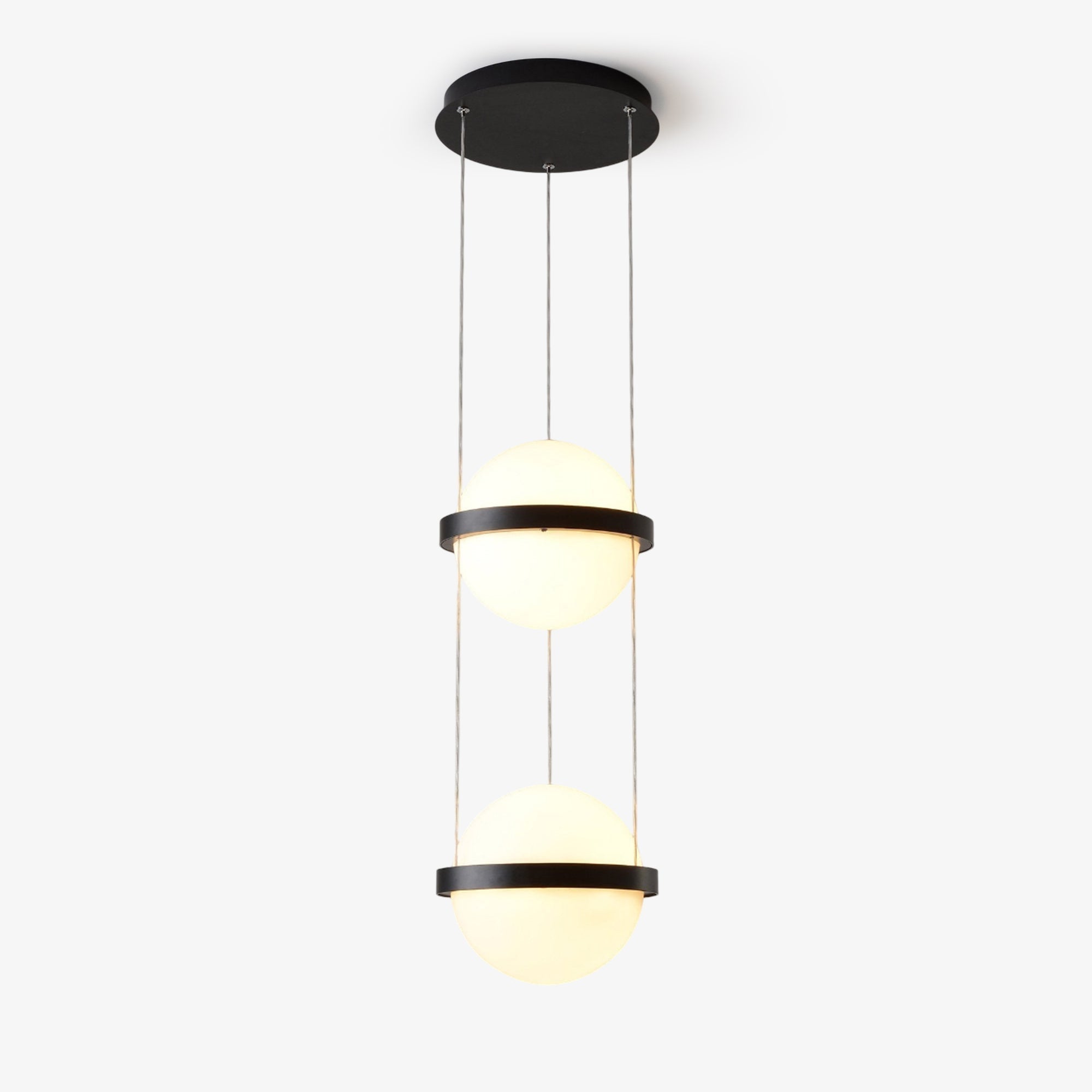 orbit-sphere-pendant-lamp-anzaz-Black & White Acrylic Ball-1
