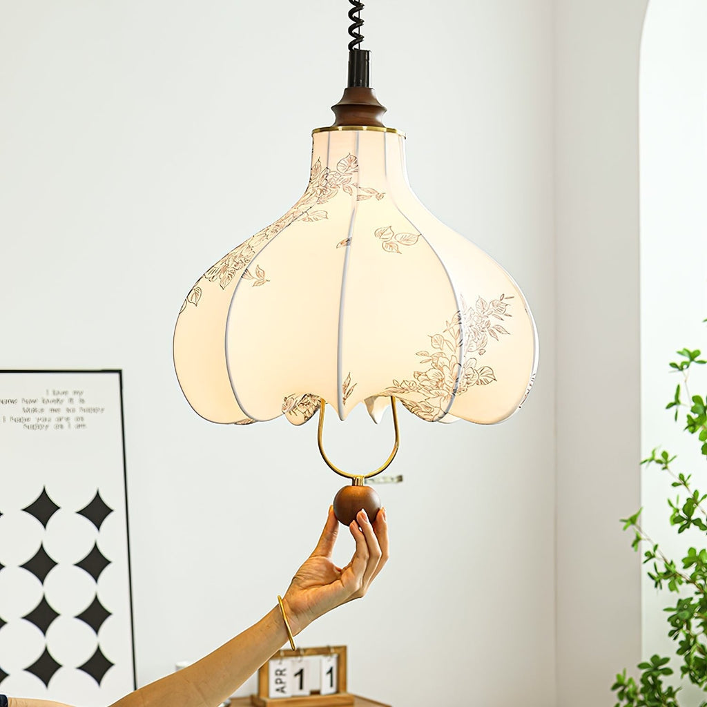 pear-fabric-pendant-lamp-anzaz-Walnut Color & White-2