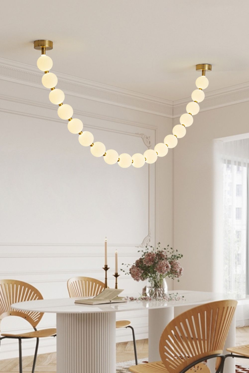 pearl-necklace-balls-chandelier-anzaz-Gold & White-10