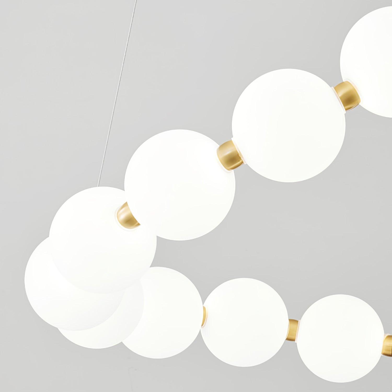glass-pearl-necklace-chandelier-anzaz-Brass & White Glass balls-13