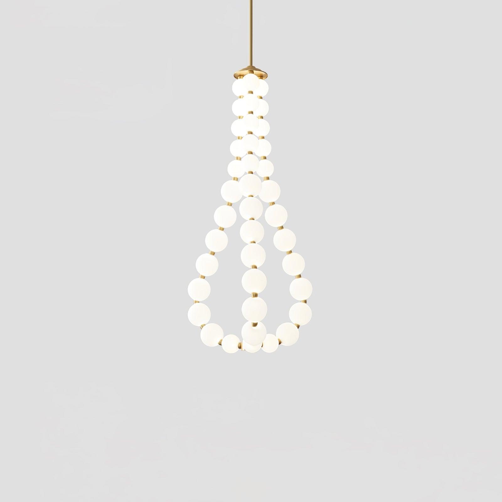 glass-pearl-necklace-chandelier-anzaz-Brass & White Glass balls-14
