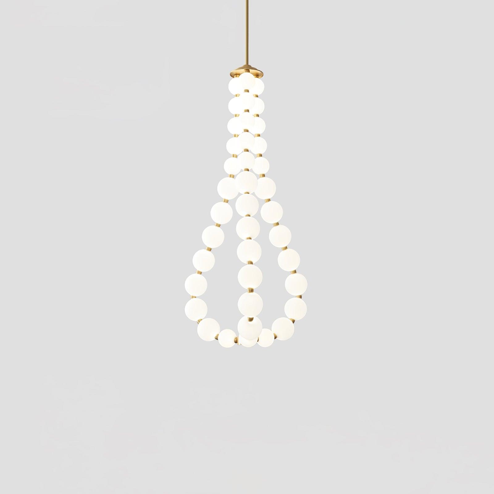 pearl-necklace-chandelier-anzaz-Brass & White Acrylic balls-21