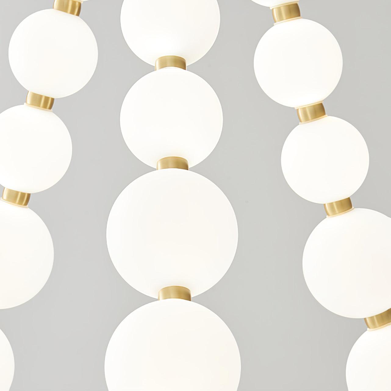 glass-pearl-necklace-chandelier-anzaz-Brass & White Glass balls-28