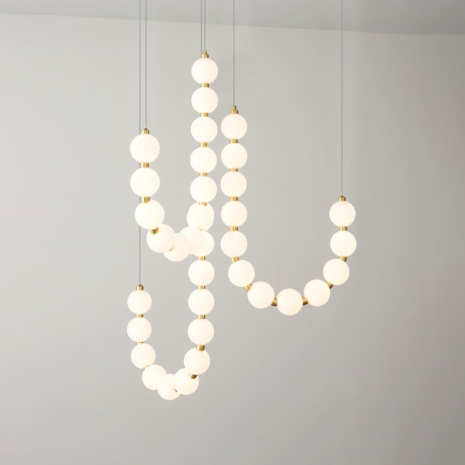 glass-pearl-necklace-chandelier-anzaz-Brass & White Glass balls-31