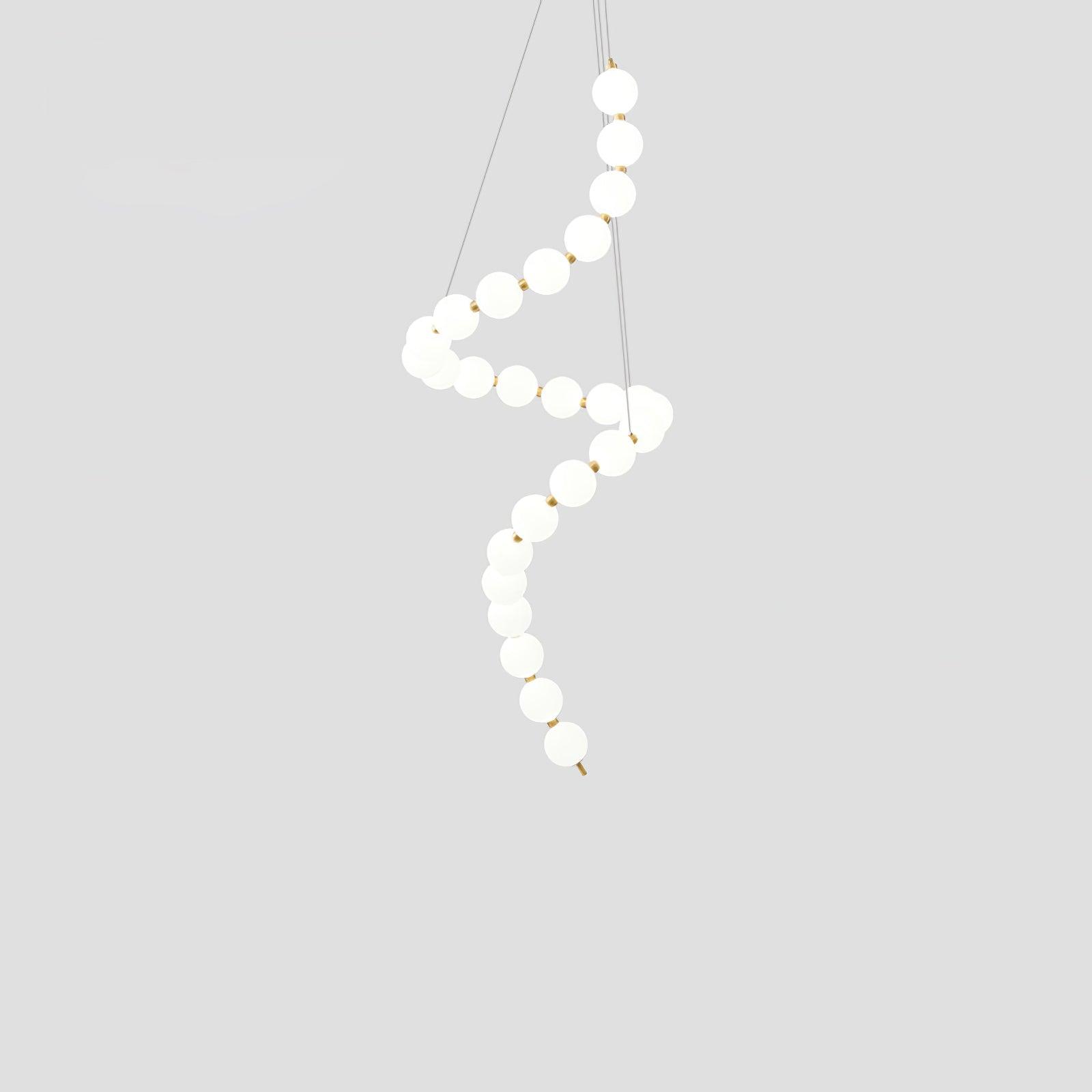 pearl-necklace-chandelier-anzaz-Chrome & White Acrylic balls-52