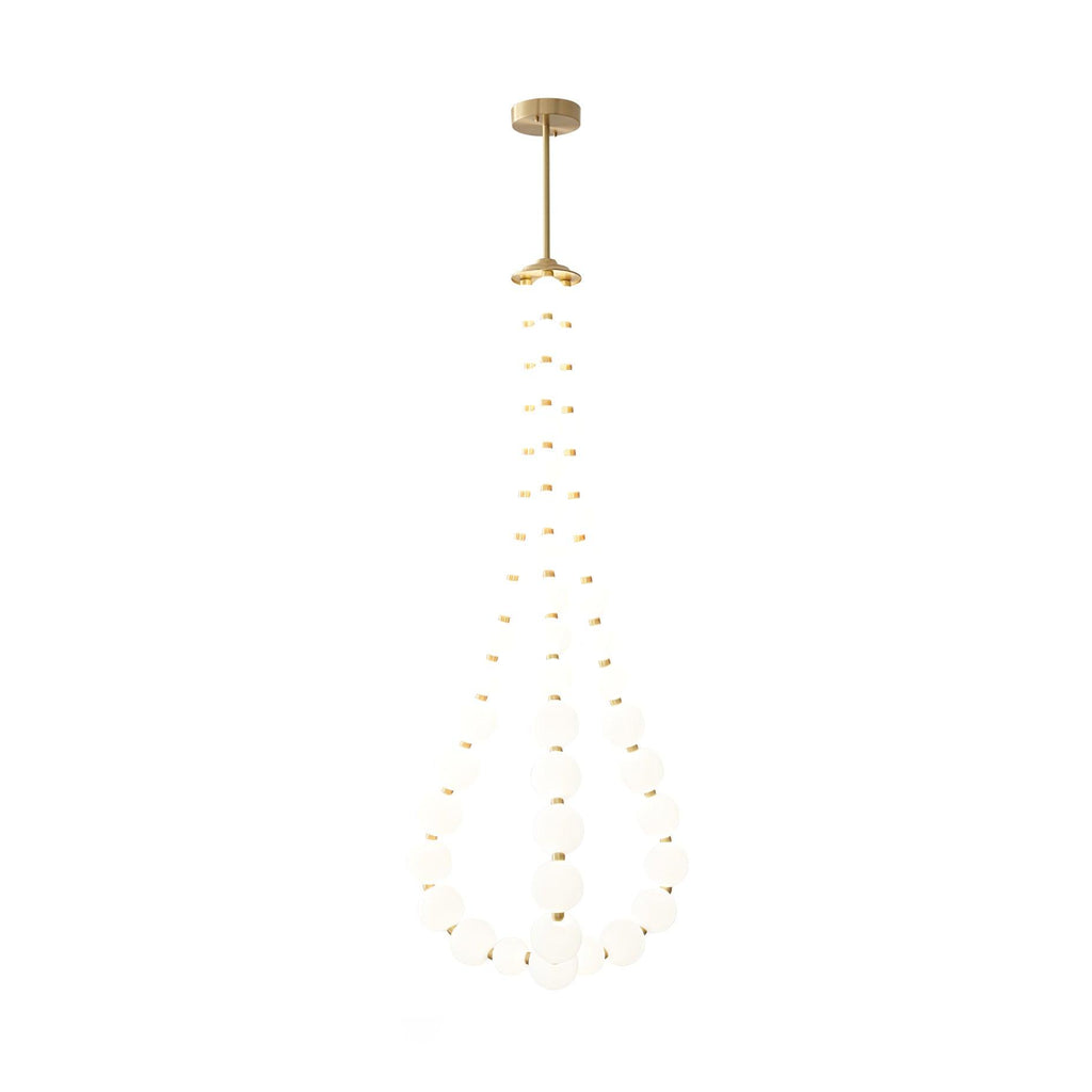 glass-pearl-necklace-chandelier-anzaz-Brass & White Glass balls-11