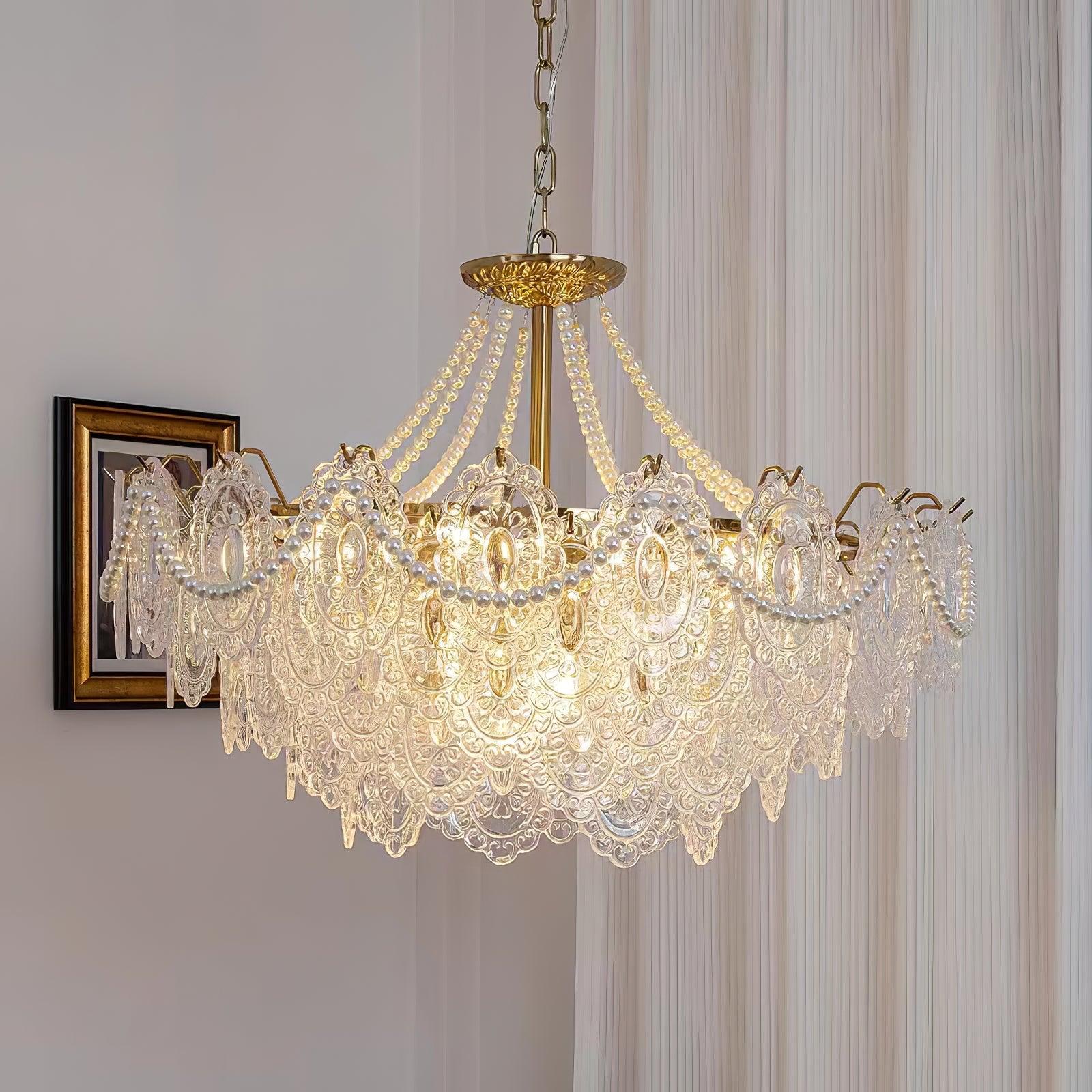 pearls-glass-chandelier-anzaz-Gold-2