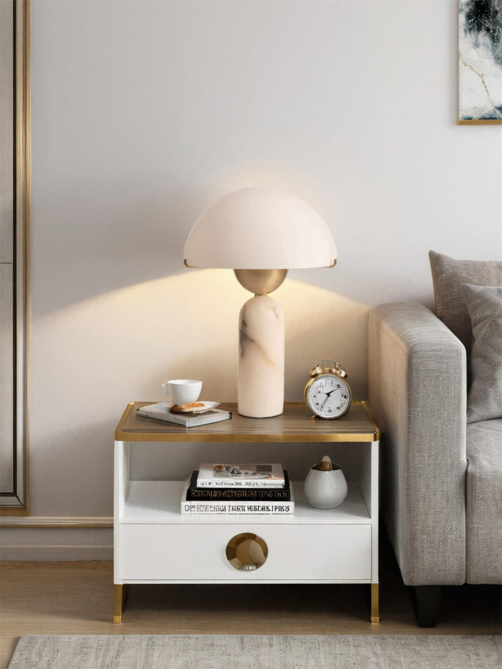 peono-alabaster-table-lamp-anzaz-Gold & Green Marble-8