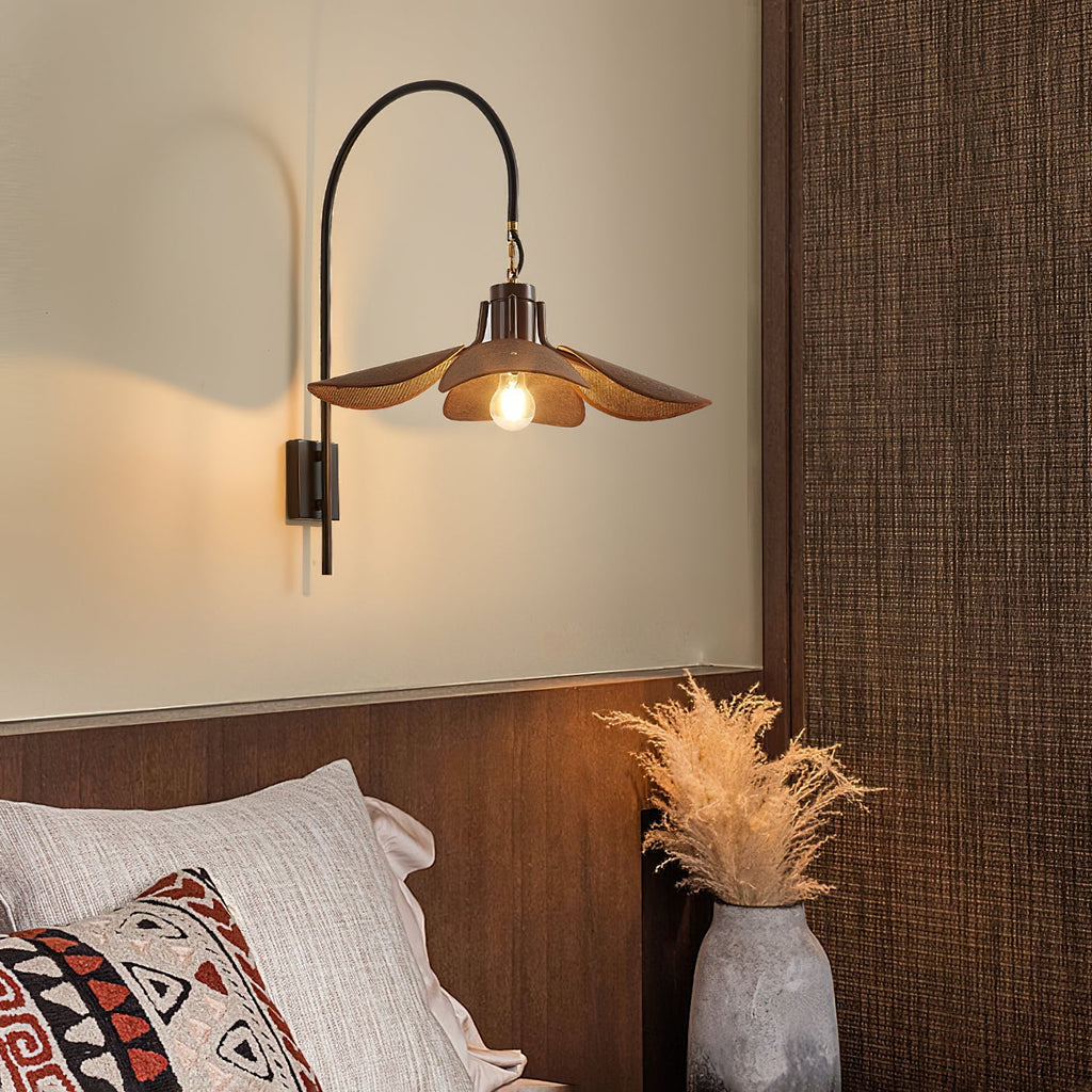 petal-bloom-wall-lamp-anzaz-Dark Brown-2