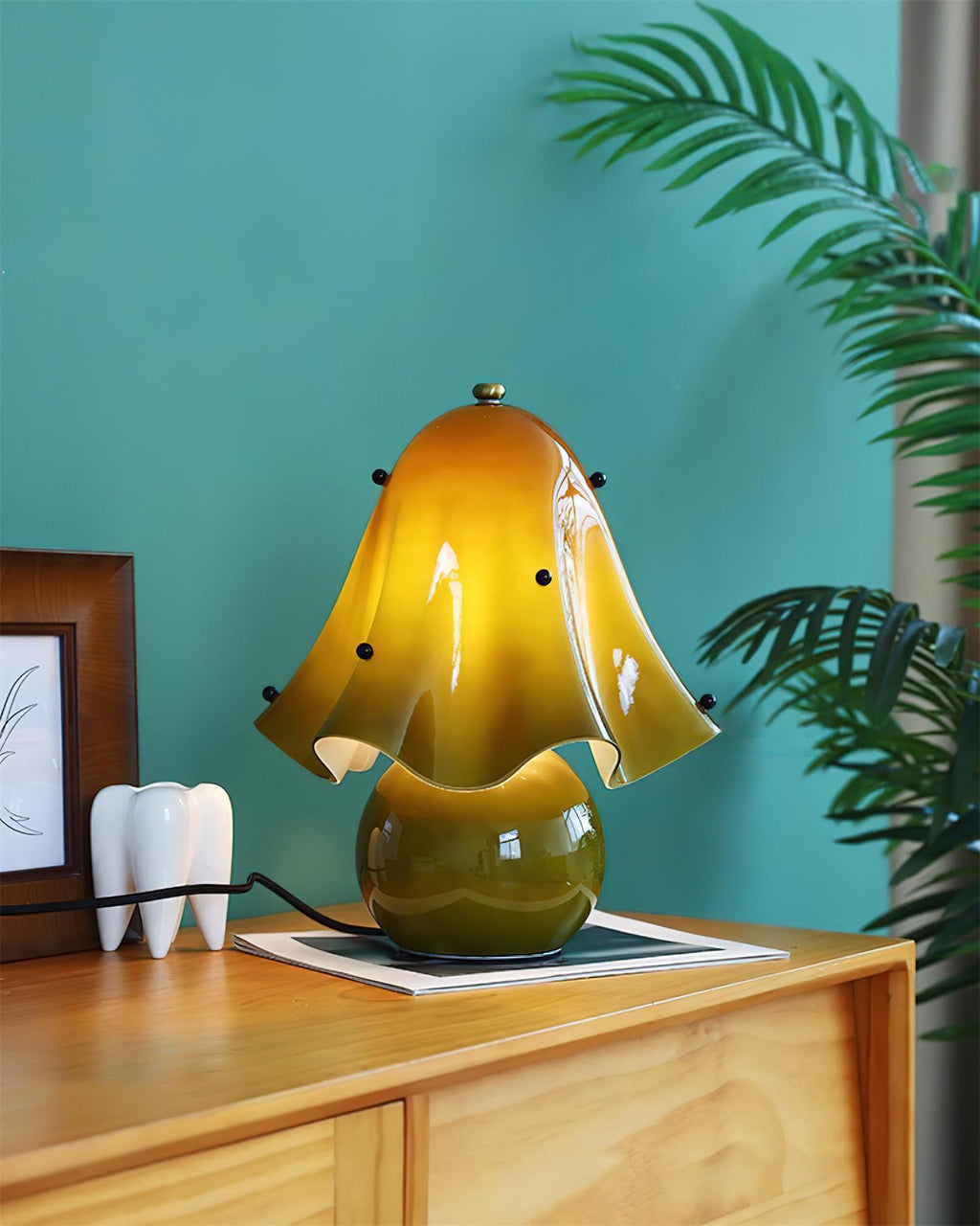 petalia-table-light-anzaz-Brown ( (Without beads)-13