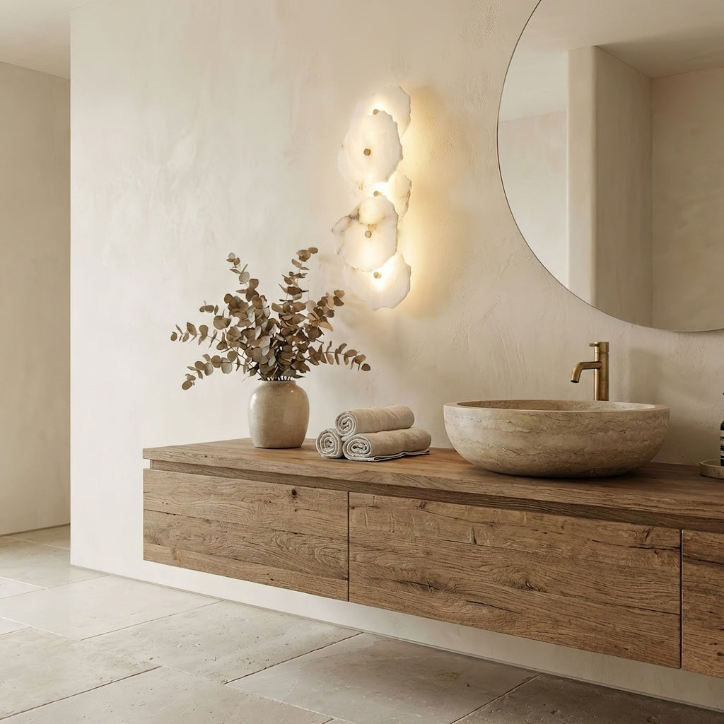 petra-wall-lamp-anzaz-Gold & White Alabaster-7