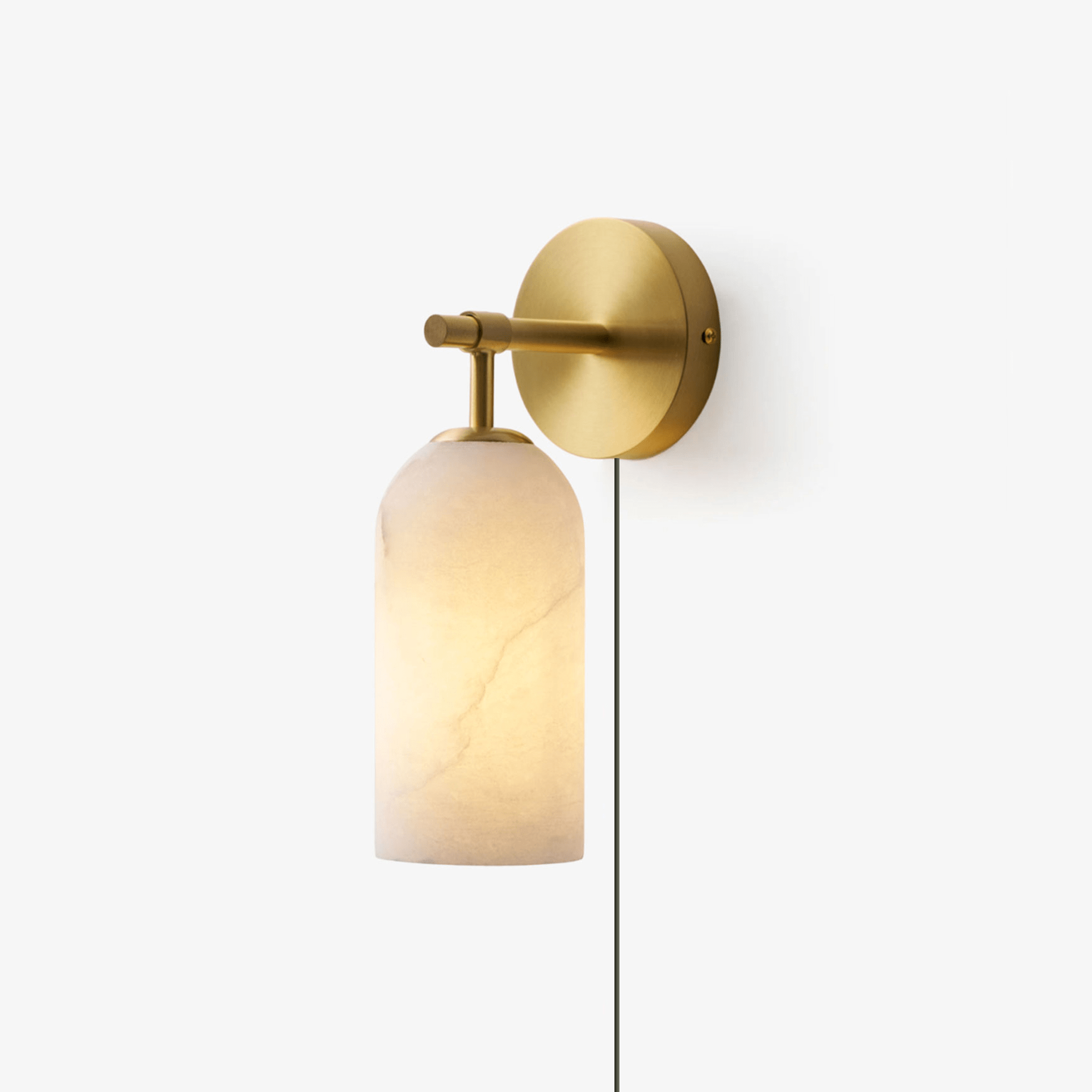 pillar-alabaster-plug-in-wall-sconce-anzaz-Gold & White-1