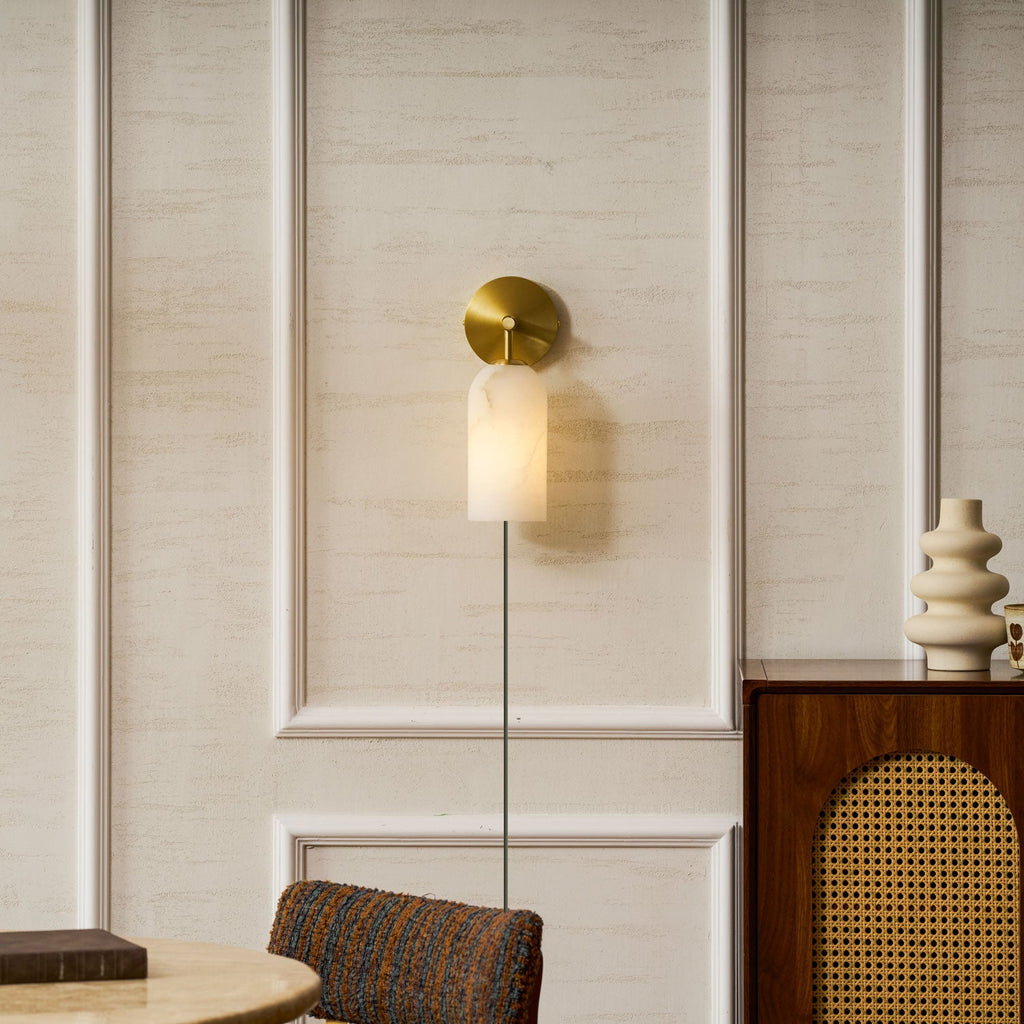 pillar-alabaster-plug-in-wall-sconce-anzaz-Bronze & White-6