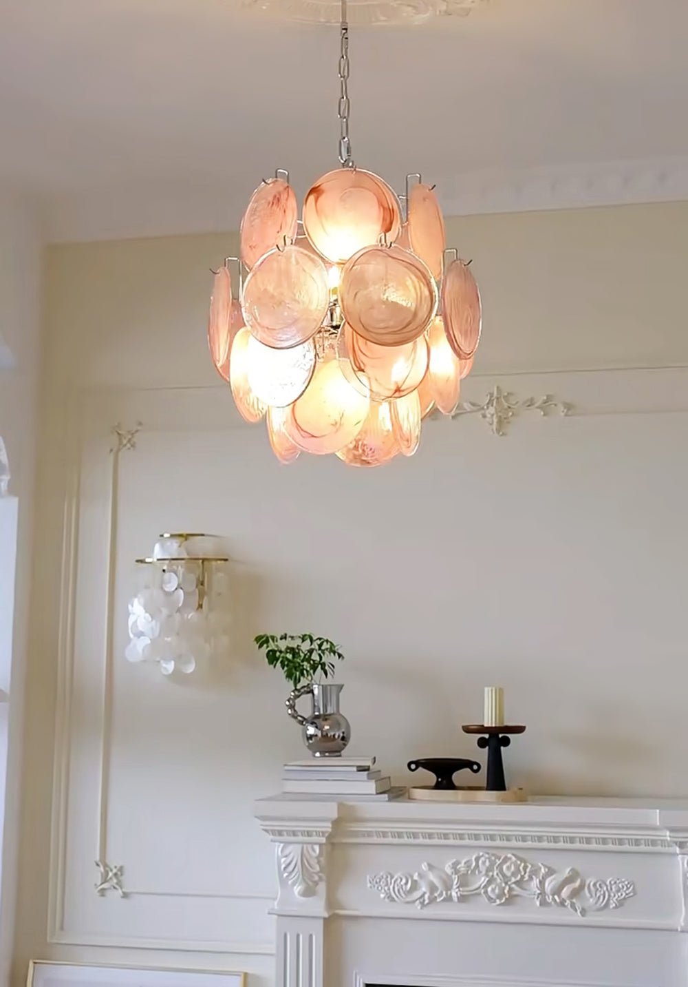 pink-murano-disc-glass-chandelier-anzaz--14