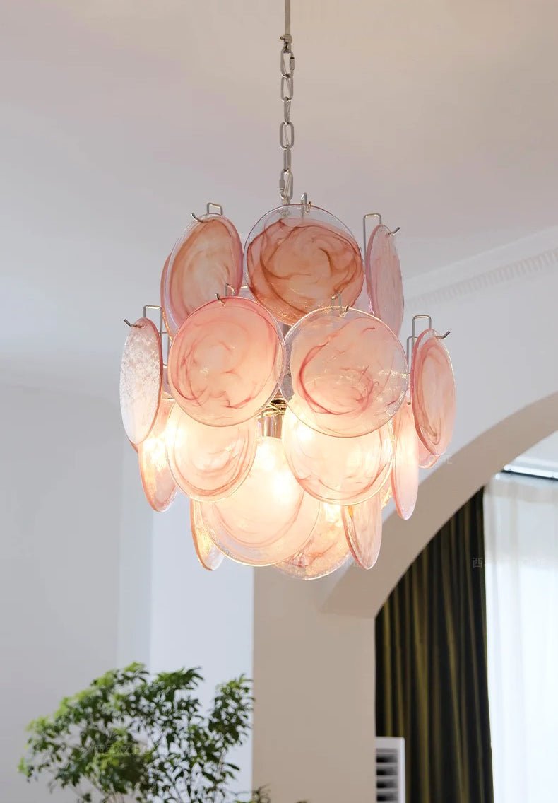 pink-murano-disc-glass-chandelier-anzaz--7