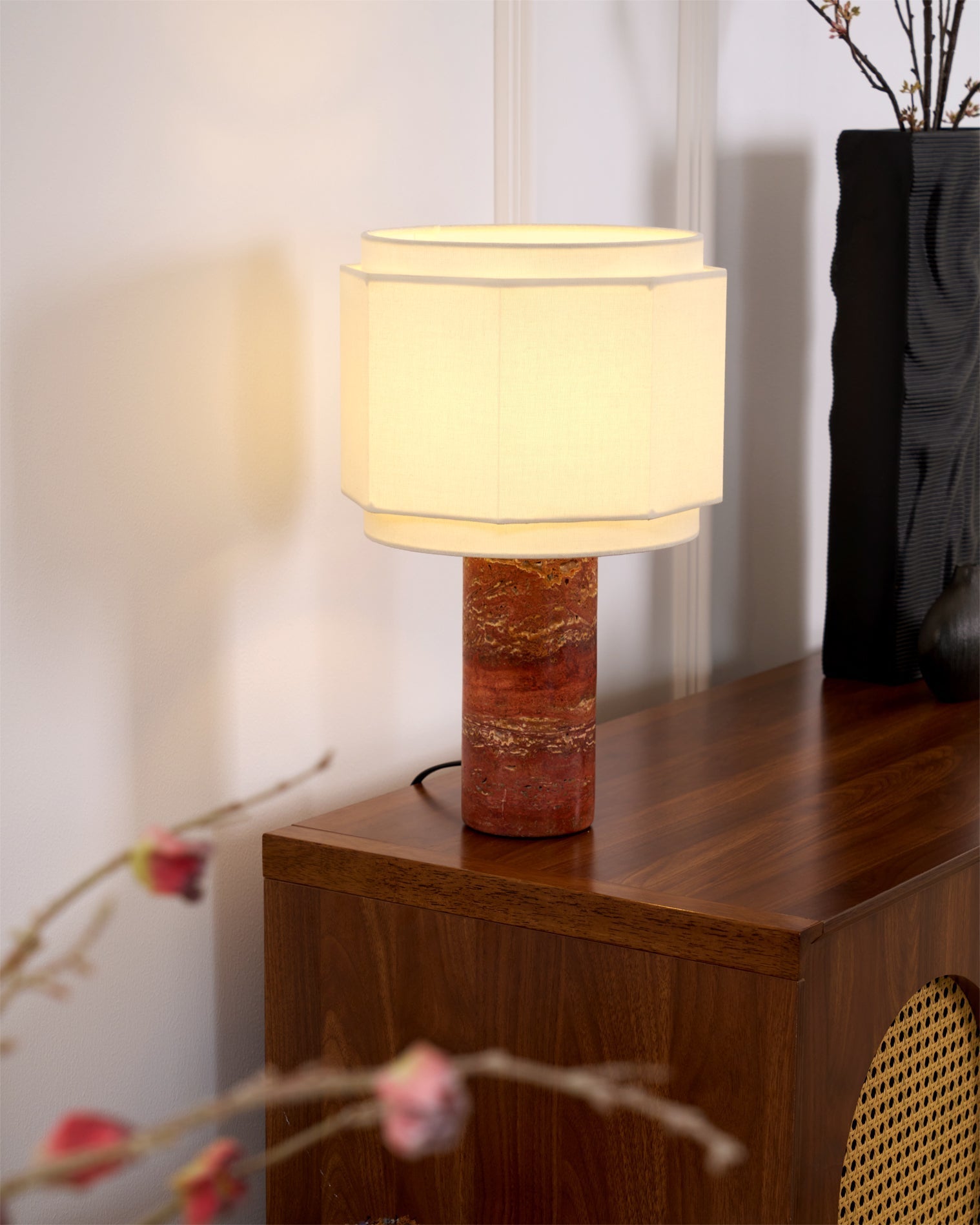 terra-hexa-table-lamp-anzaz-Red & White-4