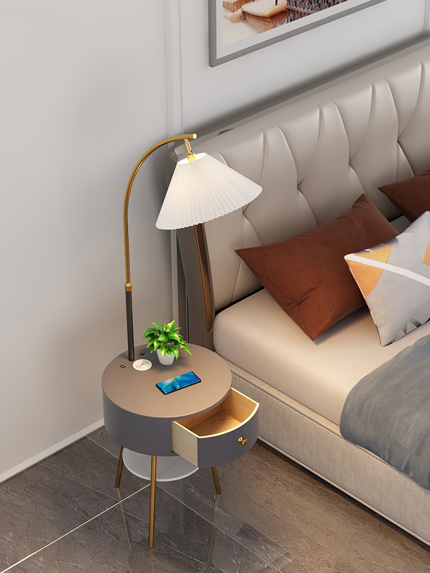 pleated-arc-floor-light-anzaz-White-16