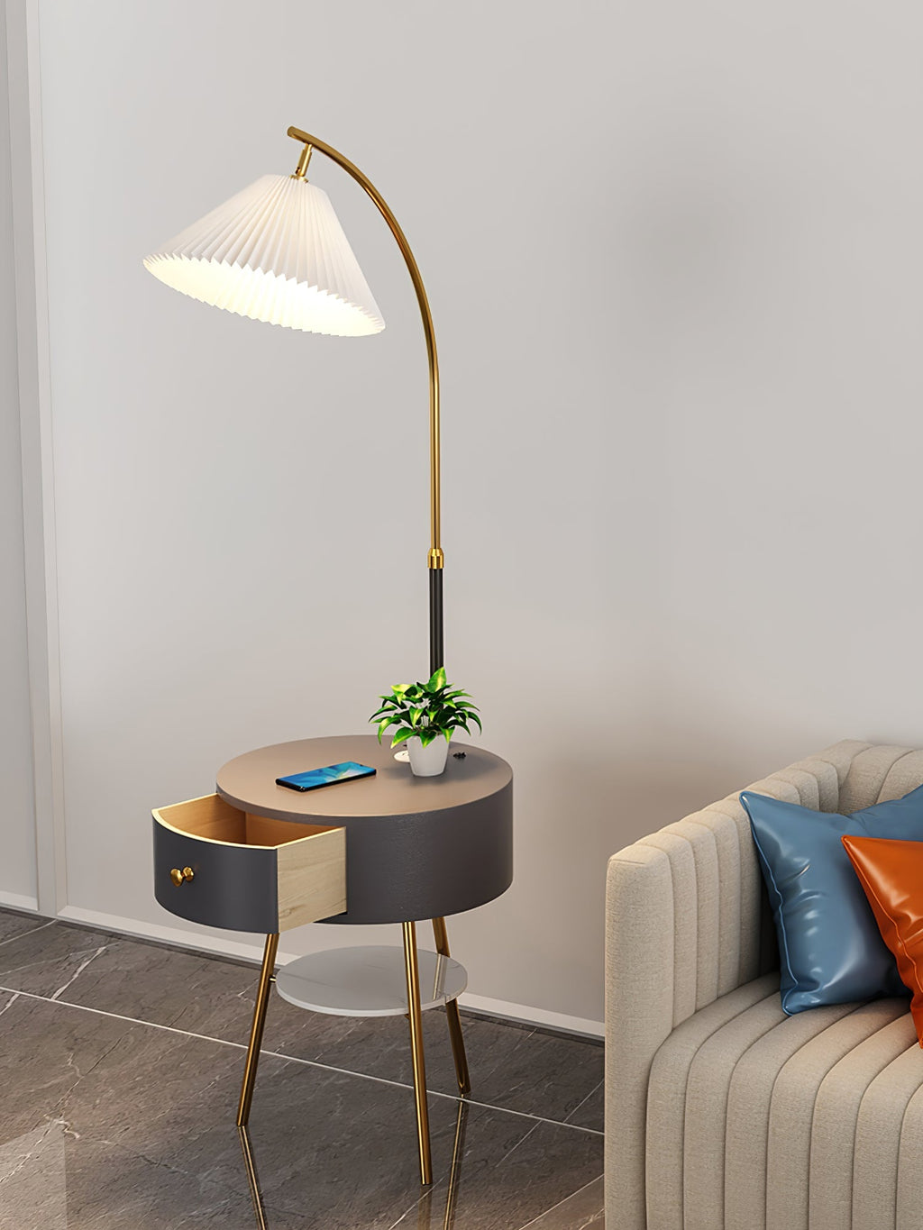 pleated-arc-floor-light-anzaz-Black-17